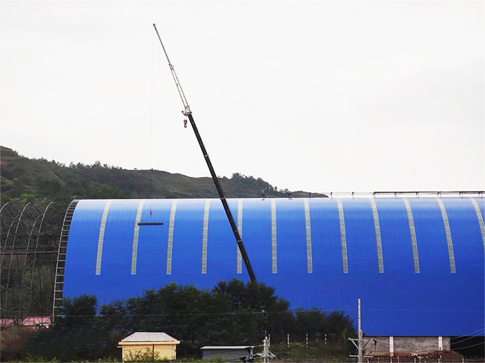 雅安煤棚网架工程